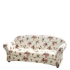 Pharao24 Geblümtes Sofa Manitoba> Wohnzimmercouch|3 Sitzer Sofa