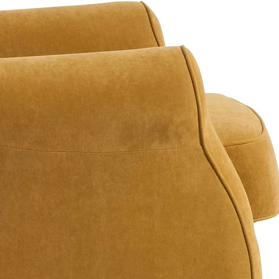 Pharao24 Gelber Ohrenbackensessel Cizio> Ohrensessel|Relaxsessel