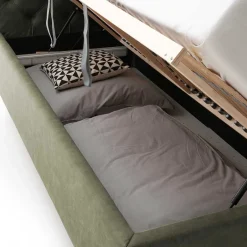Funktionsbetten|Schubkastenbetten*Pharao24 Gepolstertes Bett Baltra