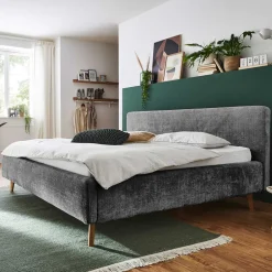 Pharao24 Gepolstertes Bett 140x200 cm Ziamura> Komfortbetten|Polsterbetten