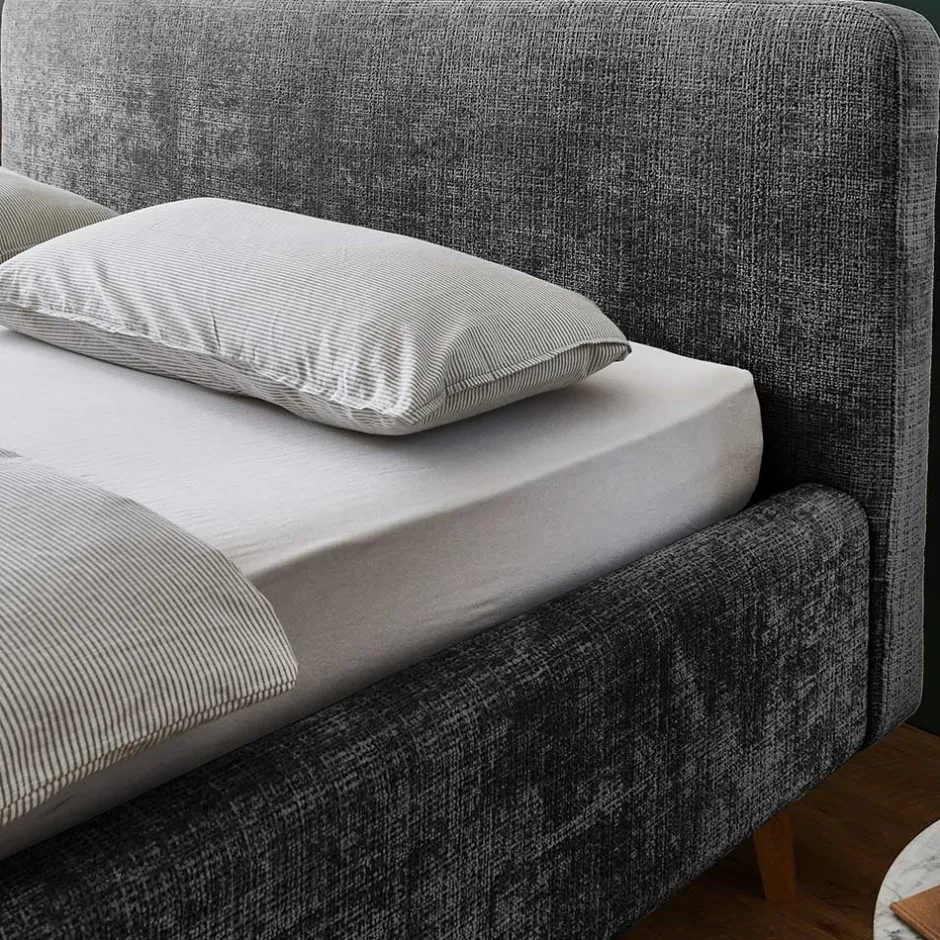 Pharao24 Gepolstertes Bett 140x200 cm Ziamura> Komfortbetten|Polsterbetten