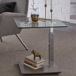 Pharao24 Glas Beistelltisch Hataia> Wohnzimmertisch|Glastische