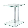 Pharao24 Glas Beistelltisch Permele> Wohnzimmertisch|Glastische