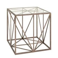 Glastische*Pharao24 Glas Beistelltisch Sumilar