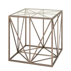 Glastische*Pharao24 Glas Beistelltisch Sumilar