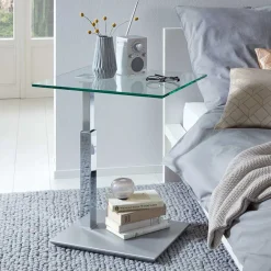 Pharao24 Glas Beistelltisch Zandrada> Wohnzimmertisch|Glastische