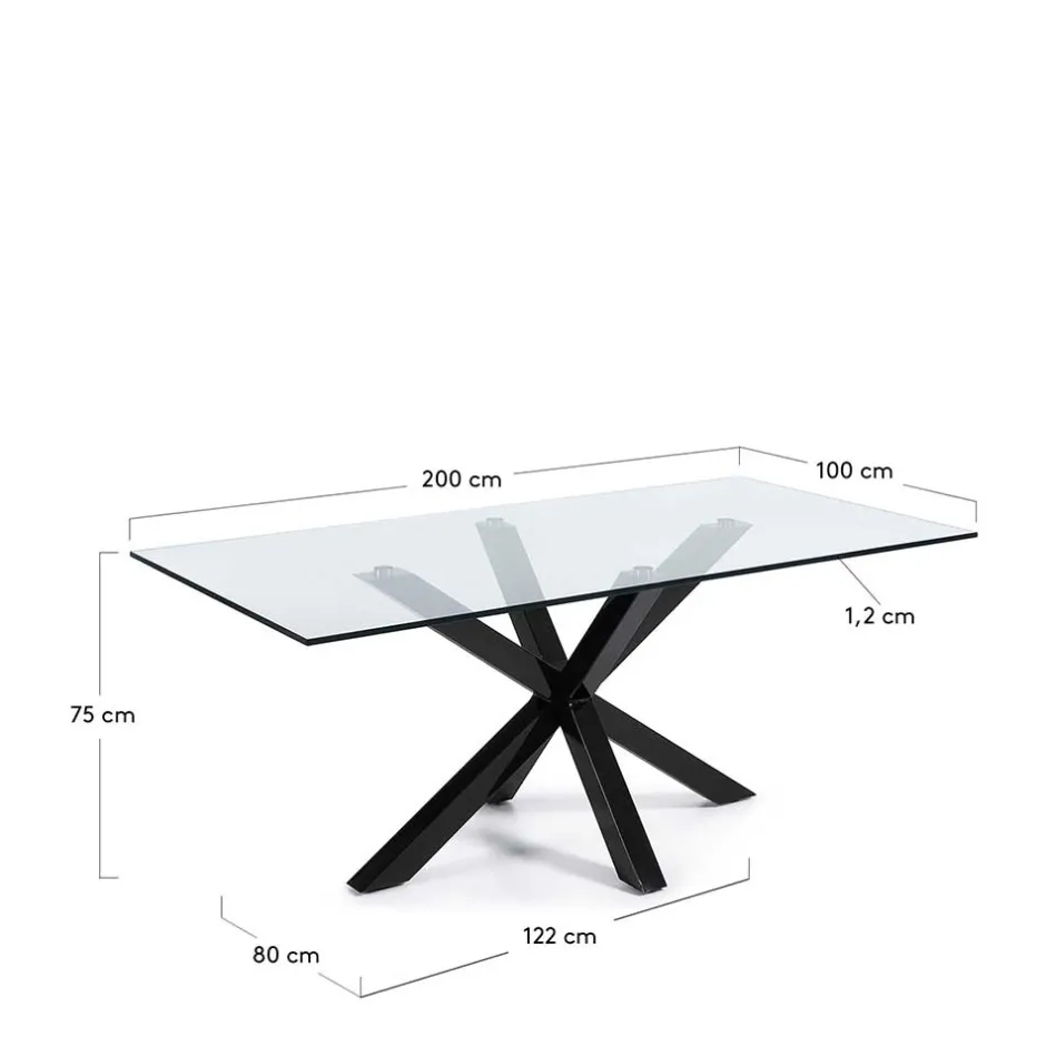 Pharao24 Glas Esszimmertisch Sinta> Küchentisch|Esstische