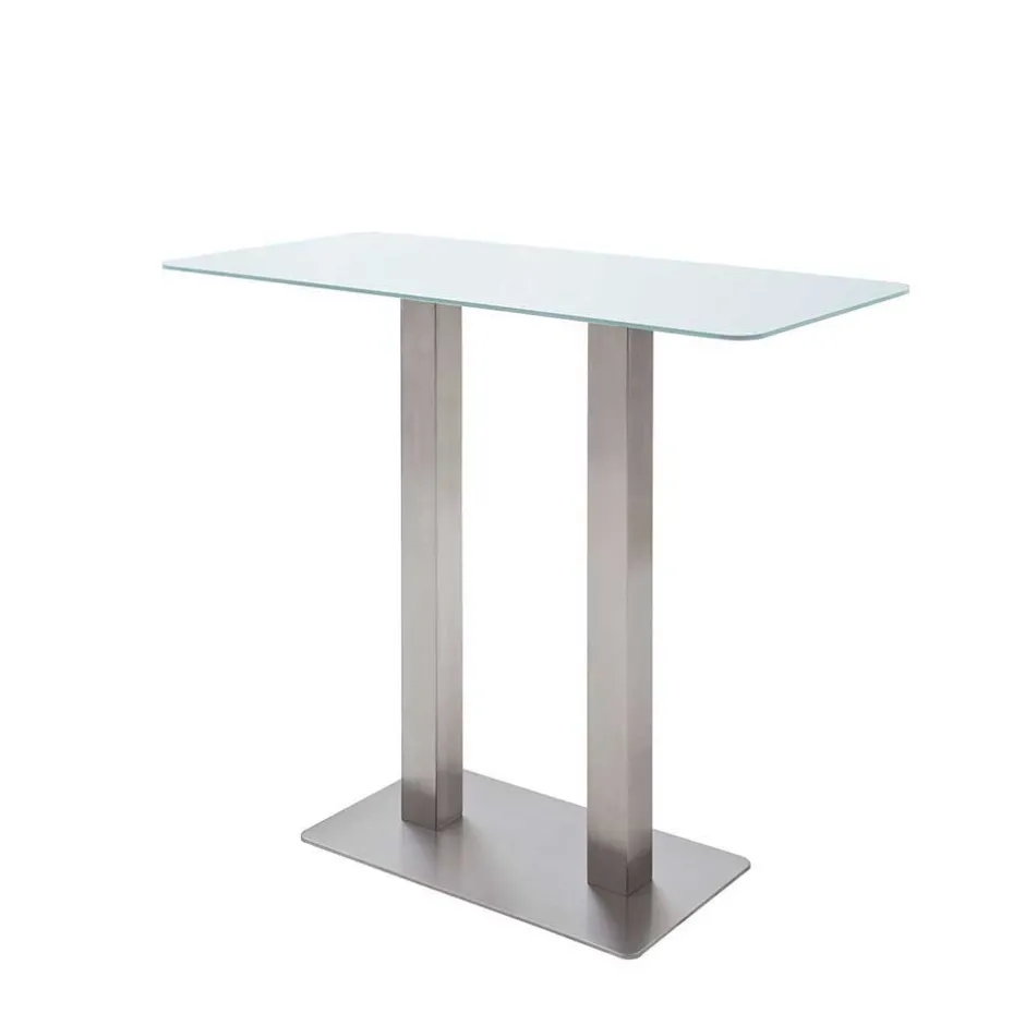 Barmöbel|Glastische*Pharao24 Glas Stehtisch Minuta