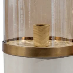 Lampen Und Leuchten*Pharao24 Glas Tischlampen Weymo