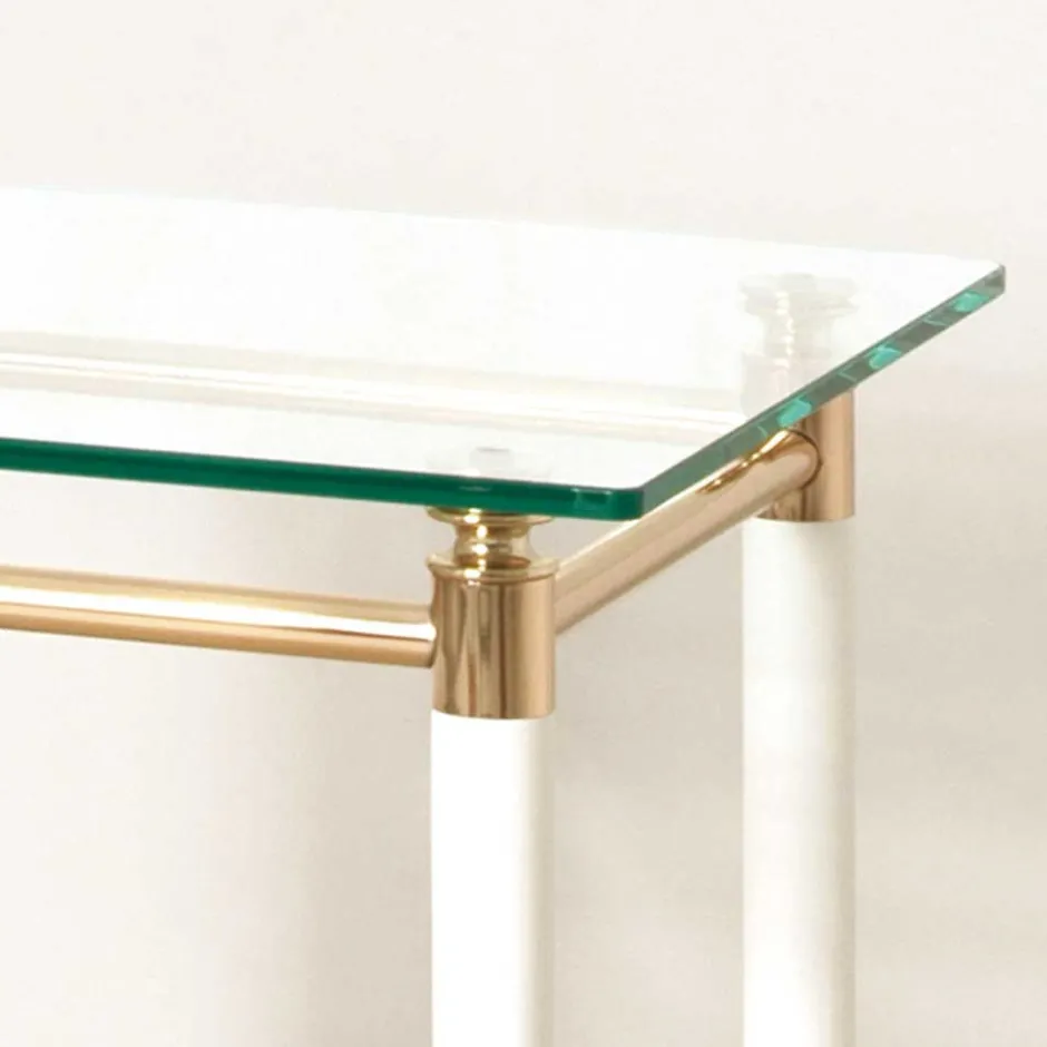 Pharao24 Glasbeistelltisch Royal> Glastische