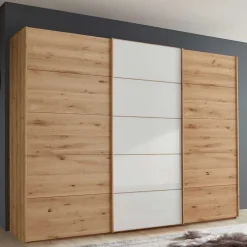 Massivholz Kleiderschränke|Kleiderschränke*Pharao24 Gleittürenschrank Durac