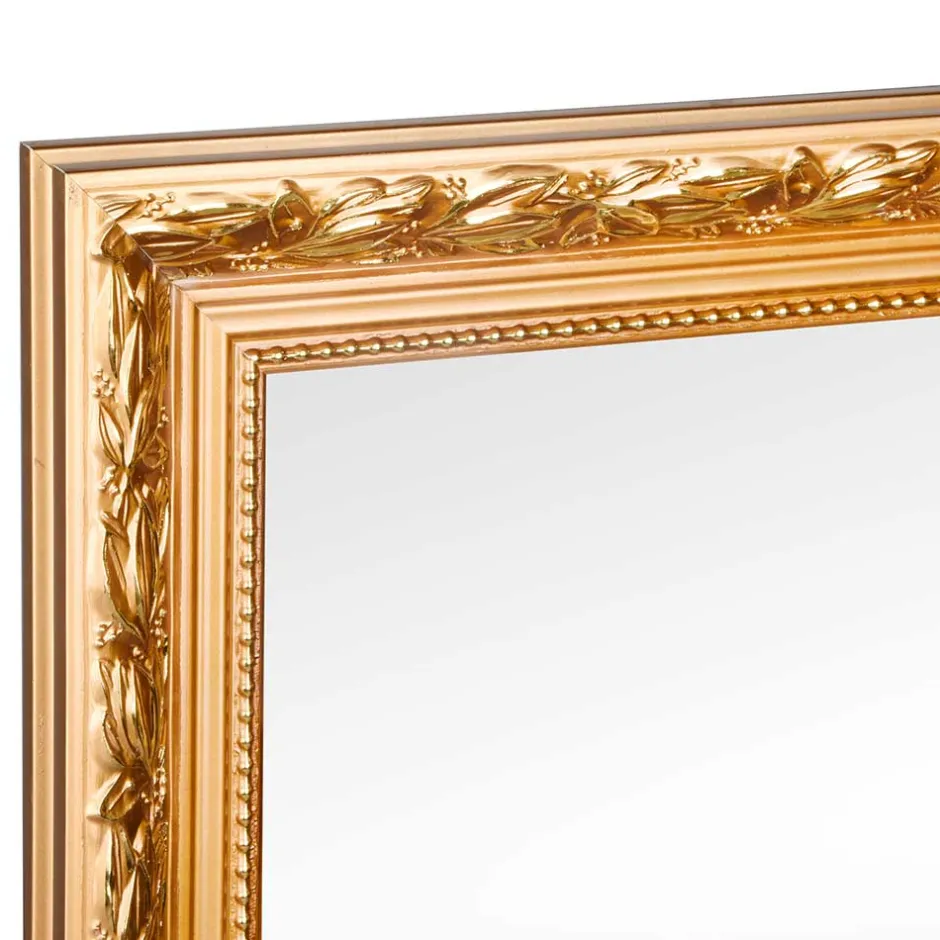 Pharao24 Goldener Spiegel Power> Wandspiegel|Schlafzimmerspiegel