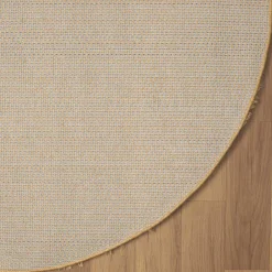 Teppiche*Pharao24 Goldgelber Shaggy Teppich Merka