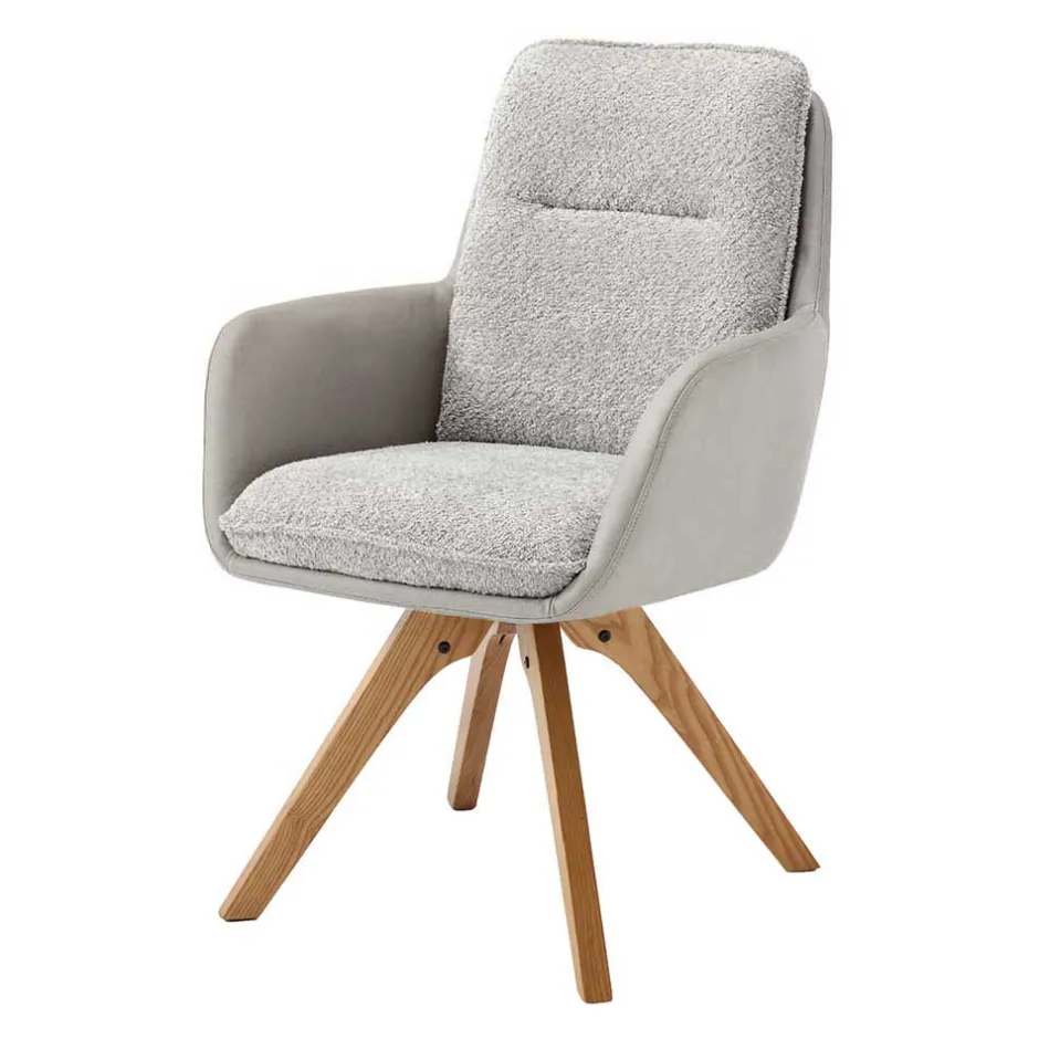 Pharao24 Graue Polsterstühle Zebastio> Polstermöbel|Küchenstühle