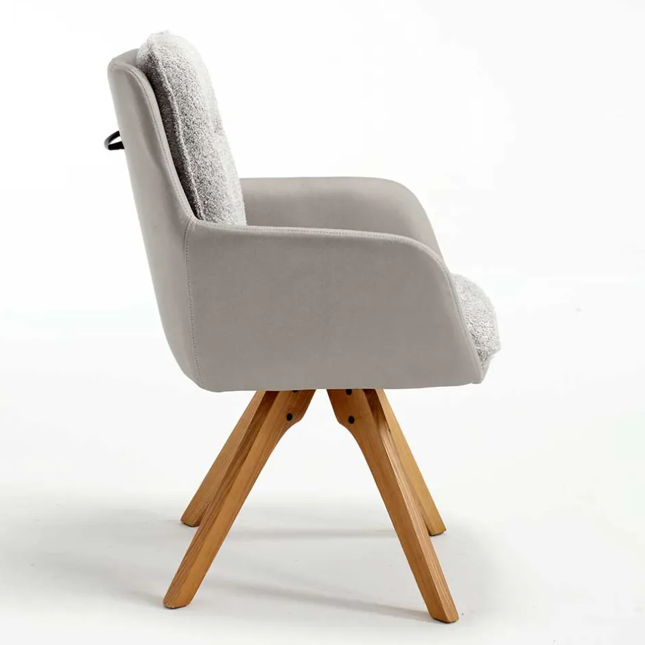 Pharao24 Graue Polsterstühle Zebastio> Polstermöbel|Küchenstühle