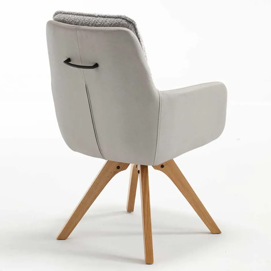 Pharao24 Graue Polsterstühle Zebastio> Polstermöbel|Küchenstühle