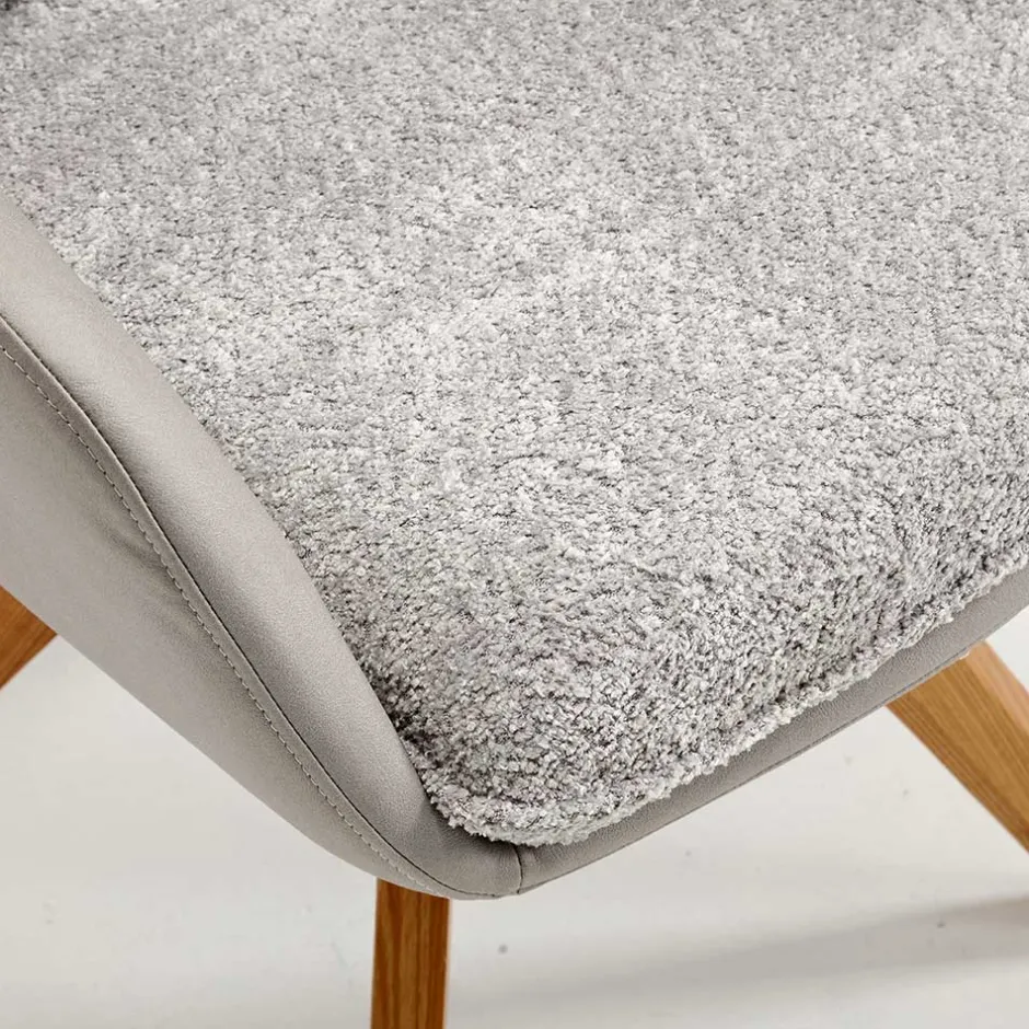 Pharao24 Graue Polsterstühle Zebastio> Polstermöbel|Küchenstühle