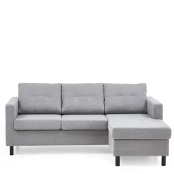 Wohnlandschaften|Ecksofas*Pharao24 Graue Wohnzimmer Couch Vagarno