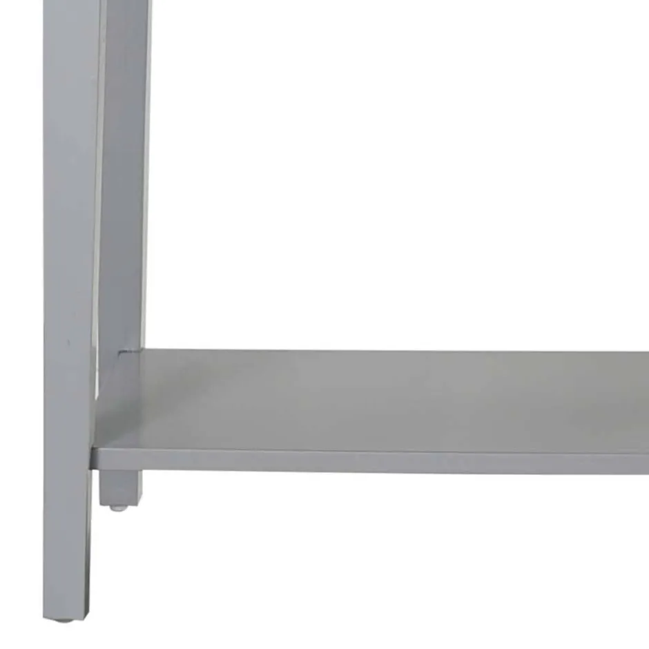 Pharao24 Grauer Konsolen Tisch Audra> Wohnzimmertisch|Konsolentische