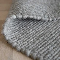 Teppiche*Pharao24 Grauer Teppich Randy