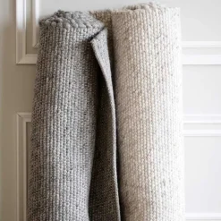 Teppiche*Pharao24 Grauer Teppich Randy