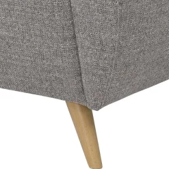 Wohnzimmercouch|2 Sitzer Sofa*Pharao24 Graues Zweiersofa Rujona