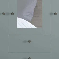 Pharao24 Graugrüner Kleiderschrank Forjan><noscript><img width=