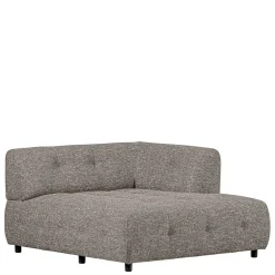 Einzelsofa|Modulsofas*Pharao24 Grob meliertes Modulsofa Kyperia