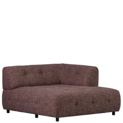 Einzelsofa|Modulsofas*Pharao24 Grob meliertes Sofamodul Rasfera