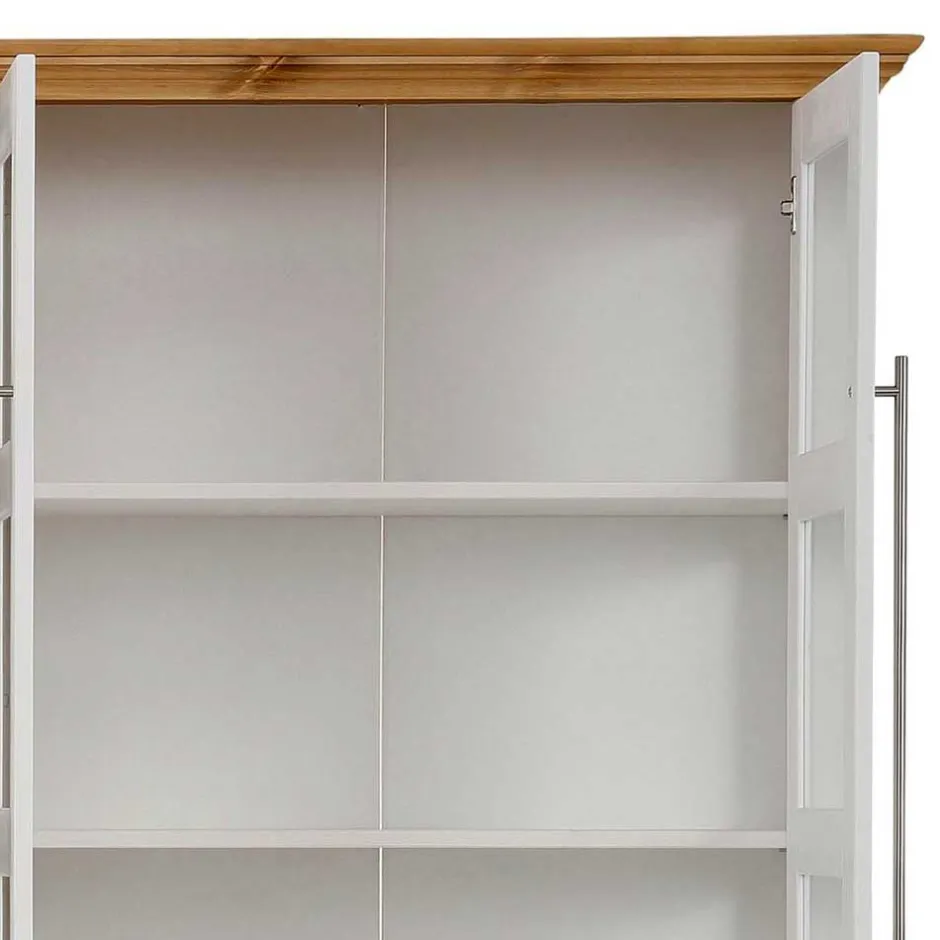 Pharao24 Große Esszimmer Vitrine Mevidra> Wohnzimmerschrank|Massivholz Schränke