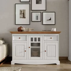 Küchenkommode|Esszimmerkommoden*Pharao24 Große Kommode Corao