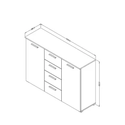 Pharao24 Große Kommode Jannik><noscript><img width=