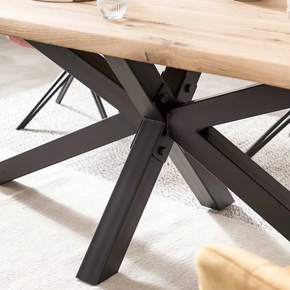 Massivholzmöbel|Küchentisch*Pharao24 Großer Esszimmertisch Cabinar