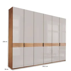 Kleiderschränke|Schlafzimmerschränke*Pharao24 Großer Kleiderschrank Biancaneve