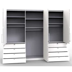 Kleiderschränke|Schlafzimmerschränke*Pharao24 Großer Schlafzimmerschrank Invelita