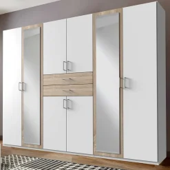 Drehtürenschränke*Pharao24 Großer Schlafzimmerschrank Emra