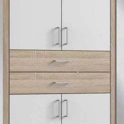 Drehtürenschränke*Pharao24 Großer Schlafzimmerschrank Emra