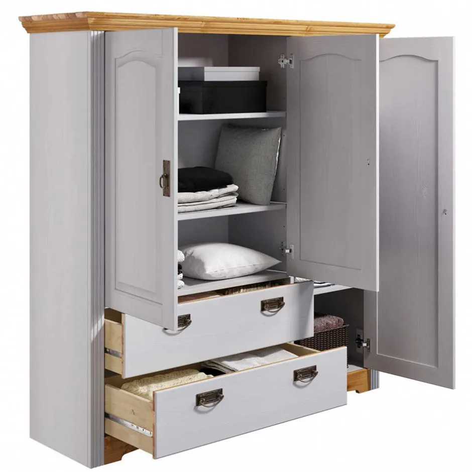 Wäscheschrank|Kleiderschränke*Pharao24 Großer Wäscheschrank Renata