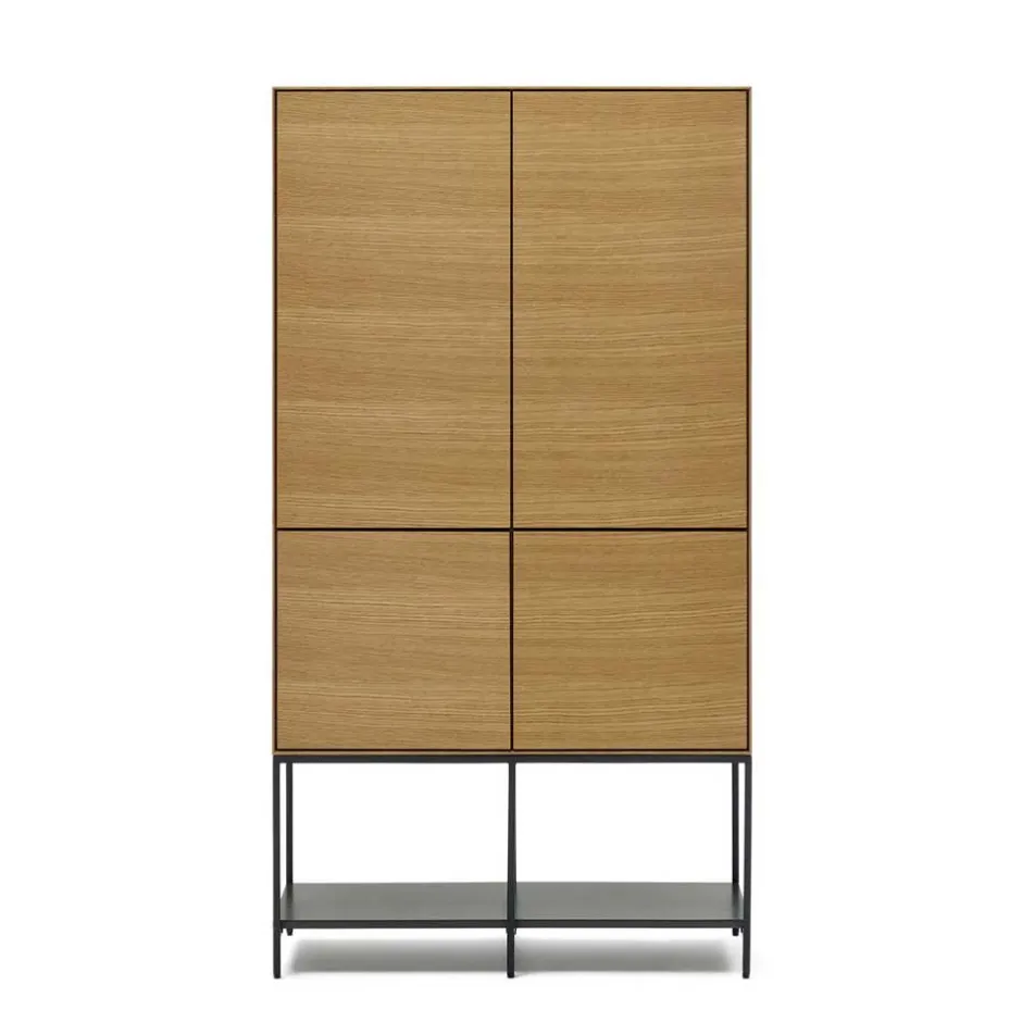 Vitrinenschrank|Wohnzimmervitrinen*Pharao24 Großes Highboard Zoryac