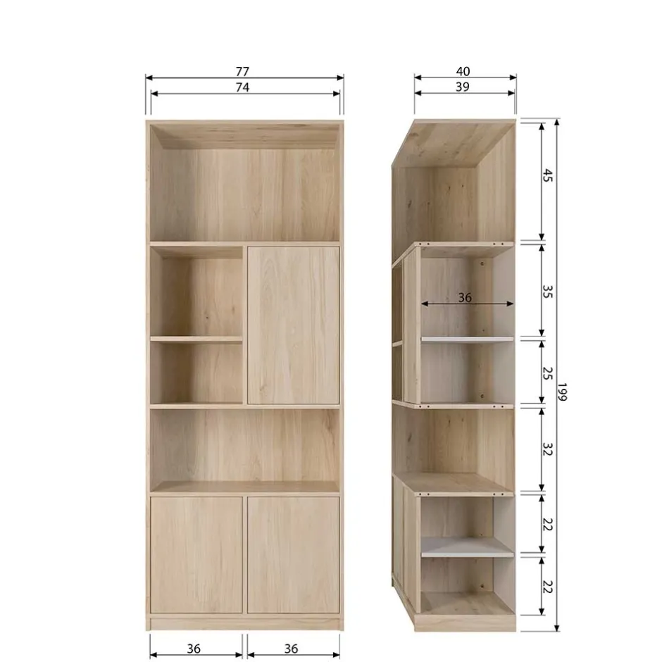 Pharao24 Großes Regal Shinin> Wohnzimmerregale|Standregale