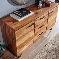 Küchenkommode|Esszimmerkommoden*Pharao24 Großes Sideboard Loudes