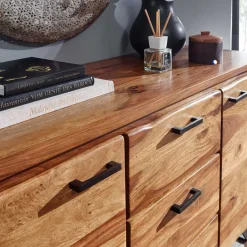 Küchenkommode|Esszimmerkommoden*Pharao24 Großes Sideboard Loudes