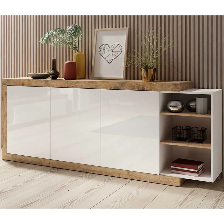 Esszimmerkommoden|Sideboards*Pharao24 Großes Sideboard Prismo