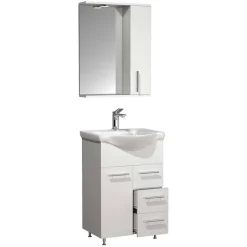 Badmöbel Sets*Pharao24 Gästebad Möbel weiß Pididos