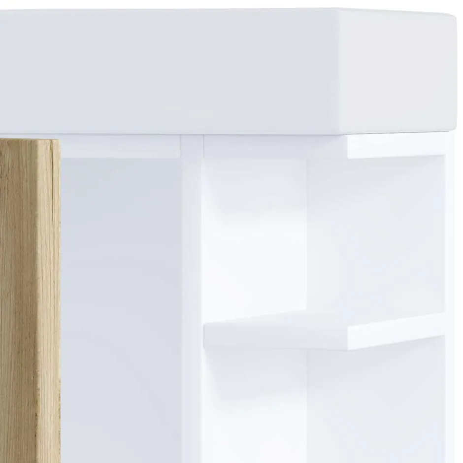 Pharao24 Gästewaschtisch mit Becken Eastline> Badezimmerschränke|Waschbeckenunterschränke