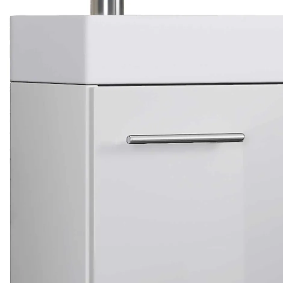 Pharao24 Gästewaschtisch weiß Luenza> Waschbeckenunterschränke|Bad Unterschränke