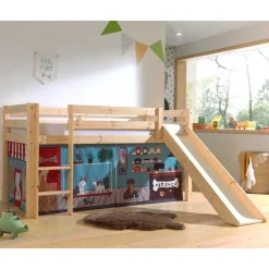 Kinderhochbetten|Kinderbetten*Pharao24 Halbhochbett Son