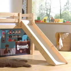 Kinderhochbetten|Kinderbetten*Pharao24 Halbhochbett Son