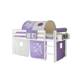 Kinderhochbetten|Kinderbetten*Pharao24 Halbhochbett Uminia