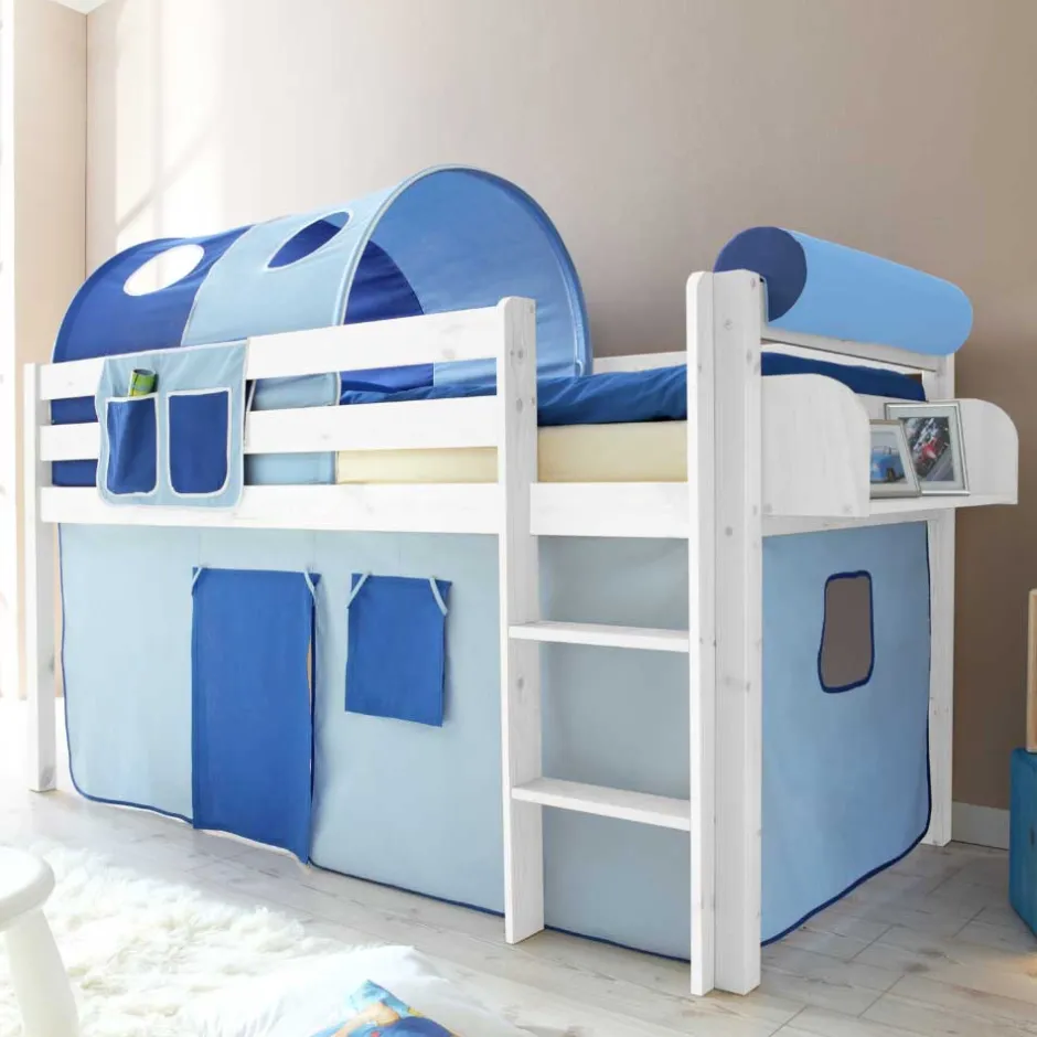 Pharao24 Halbhochbett Uzyna>Kinder Spielbetten|Kinderhochbetten